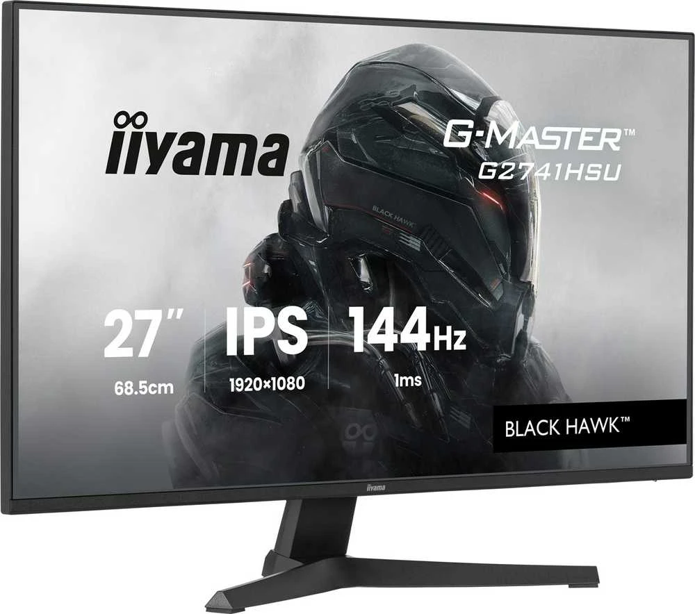 iiyama G-MASTER G2741HSU-B1 computer monitorius 68.6 cm (27") 1920 x 1080 pikselių Full HD Juodas