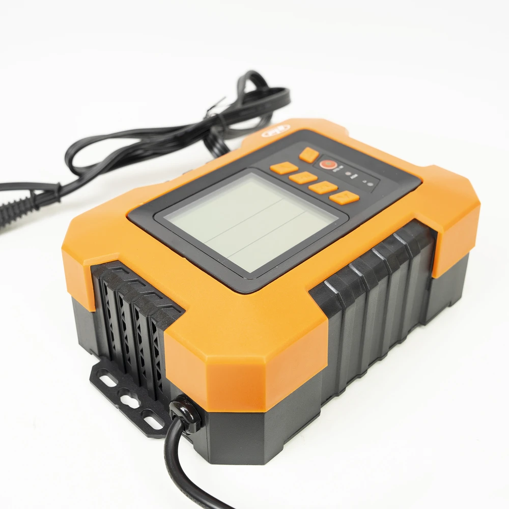 Įkroviklis ir lygintuvas PNI C130 automobiliniams akumuliatoriams, įvestis 230V, išvestis 6V/12V 2A 4A 8A 12A, išvestis 24V 1A 2A 4A 6A, 2 USB prievadai