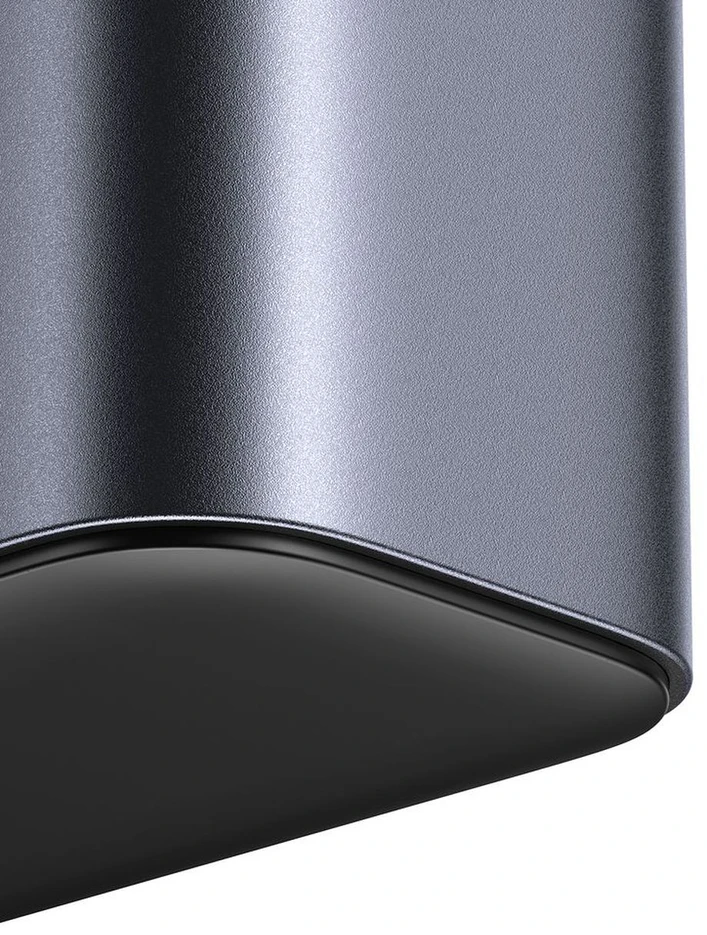 Joyroom JR-TCM02 GaN 65W įkroviklis įkrovimo stotelė 4xUSB-C 2xUSB-A UK kištukas – pilkas