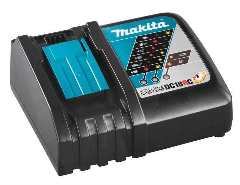 Makita 195584-2 Kroviklis DC18RC 14,4-18 V Li-ion RAPID krovimo laikas 15/22min, CARTON