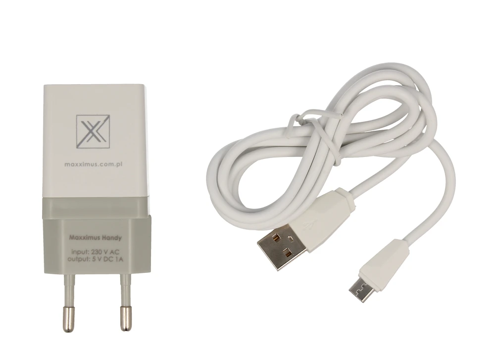 SIENINIS ĮKROVIKLIS MAXXIMUS HANDY 1A + MICRO USB