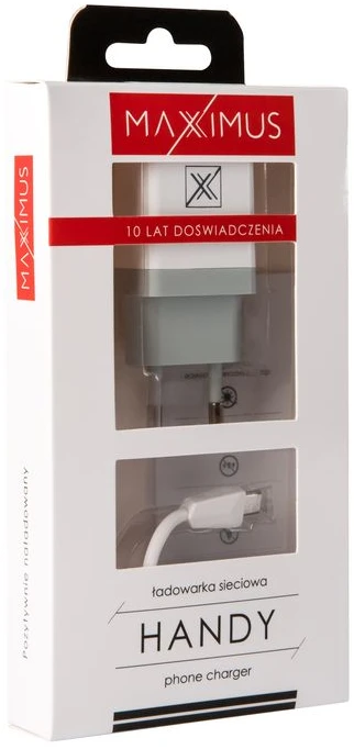 SIENINIS ĮKROVIKLIS MAXXIMUS HANDY 1A + MICRO USB