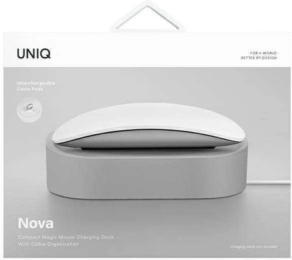 UNIQ Nova docking station Magic Pelė pilkas