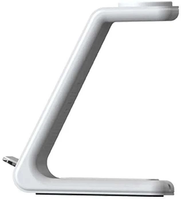 Įkrovimo stotelė Tech-Protect QI15W-A36 3in1 skirta Apple – baltos spalvos