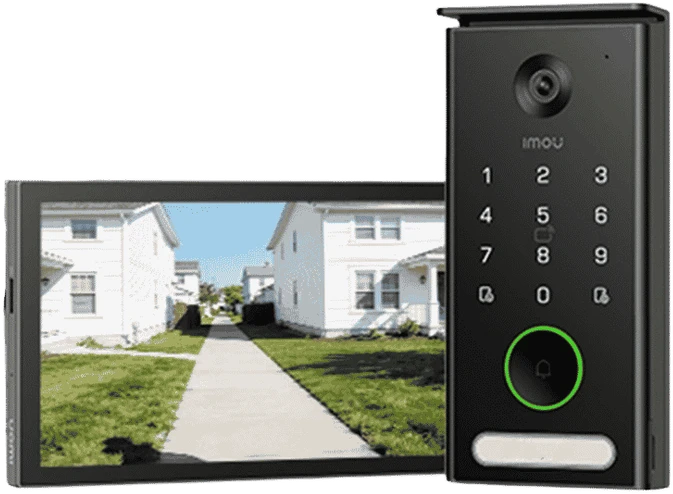IMOU vaizdo telefonspynė VDP7 PoE 5MP VO1-5M0R/WH1-7A0A su 7″ ekranu