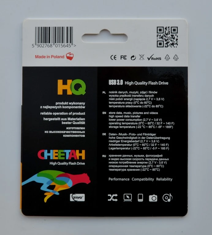 IMRO laikiklis CHEETAH 128GB USB3.0