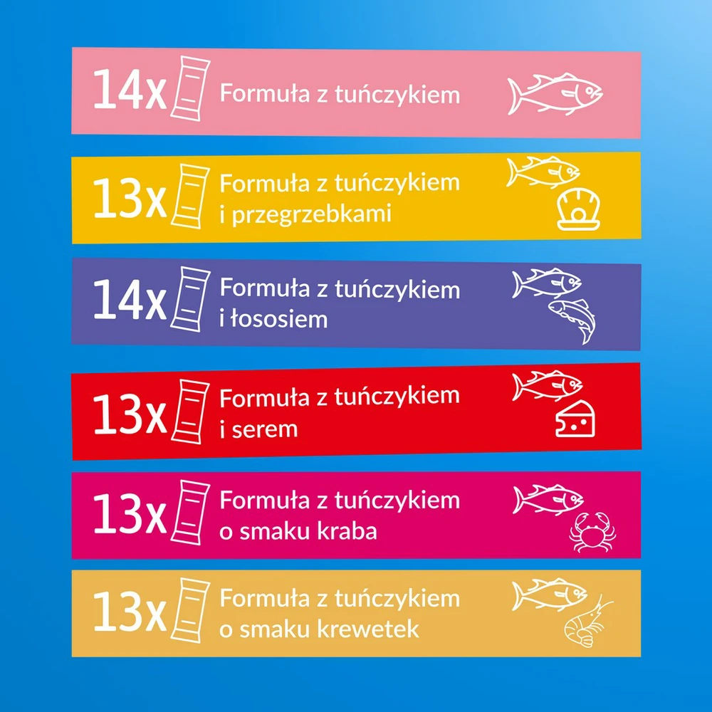 Inaba Ciao INABA Churu Tuna mix – skanėstas katėms – 80x14g