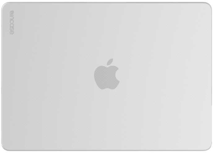 „MacBook Air“ 13,6 colio M2 (2022 m.) „Incase Hardshell“ dėklas (taškai / skaidrus)