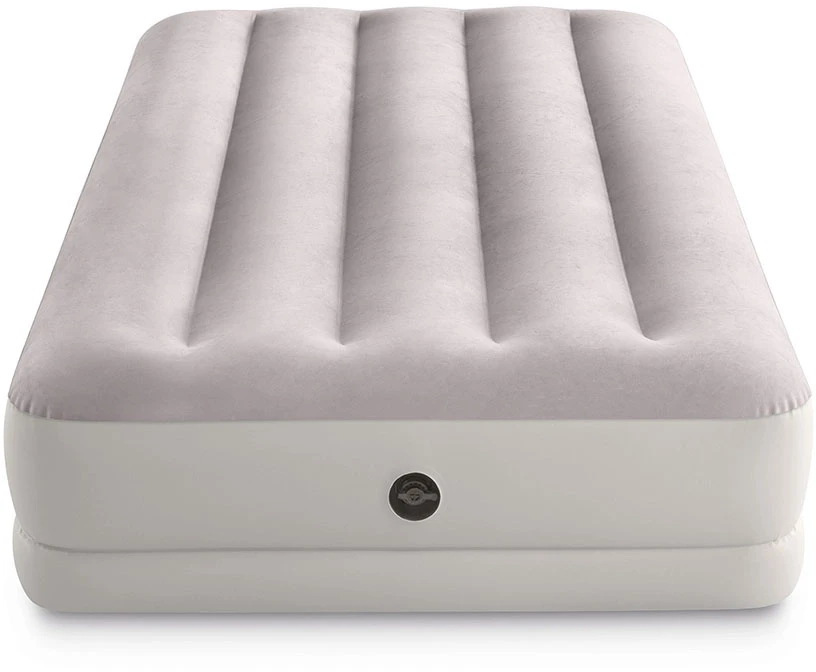 Pripučiamas vienvietis čiužinys su USB pompa INTEX 64177, 191x99x30 cm