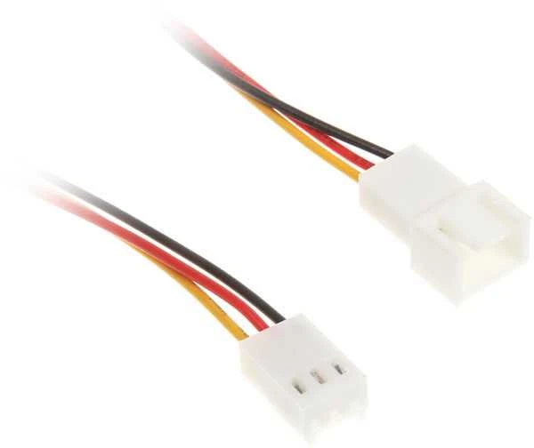 Inline Įmontuojamas 3 kontaktų maitinimo prailginimo kabelis, Ø 30 cm