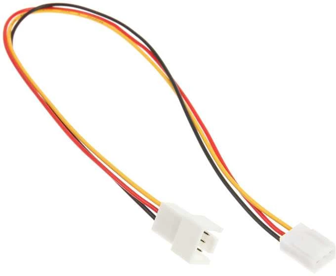 Inline Įmontuojamas 3 kontaktų maitinimo prailginimo kabelis, Ø 30 cm