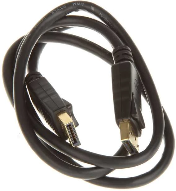InLine 4K (UHD) DisplayPort Cable, juodas - 1m