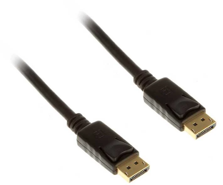 InLine 4K (UHD) DisplayPort Cable, juodas – 5m