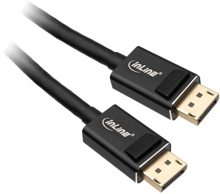 InLine DisplayPort 2.0 Cable, 8K4K UHBR, juodas - 3m