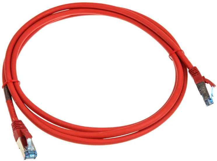 InLine Patch kabelis Cat.6A, S/FTP (PiMf), 500MHz, raudonos spalvos – 2m