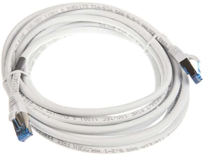 InLine Patch kabelis Cat.6A, S/FTP (PiMf), 500MHz, baltos spalvos - 5m