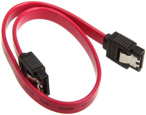 „InLine SATA III“ (6 Gb/s) kabelis, raudonas – 0,3 m