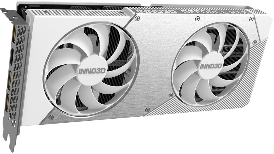 Vaizdo plokštė INNO3D GeForce RTX 5060 Ti Twin X2 Baltas 8GB OC DLSS 4