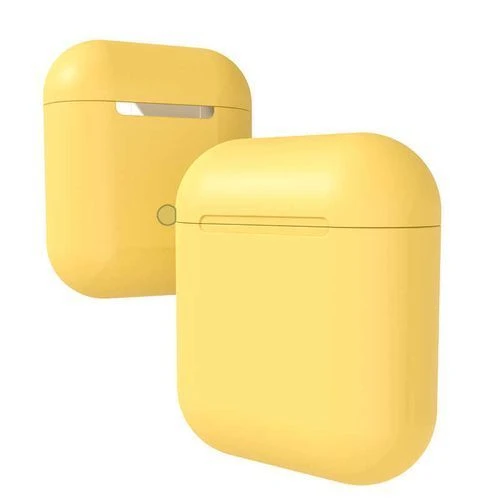 Geltonos iNpods i12 įkrovimo dėžutės