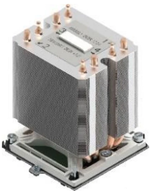 Intel AXXSTPHMKIT Kompiuterio aušinimo sistema Procesorius Radiatorius Pilka