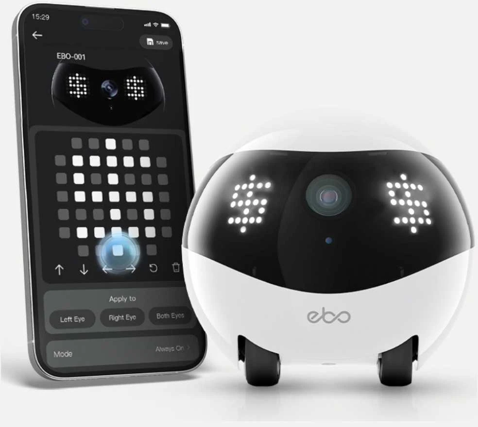 Enabot | Robotas kompanionas | EBO AIR 2 | Kompaktiškas | Maksimali atminties palaikymo talpa 256 GB