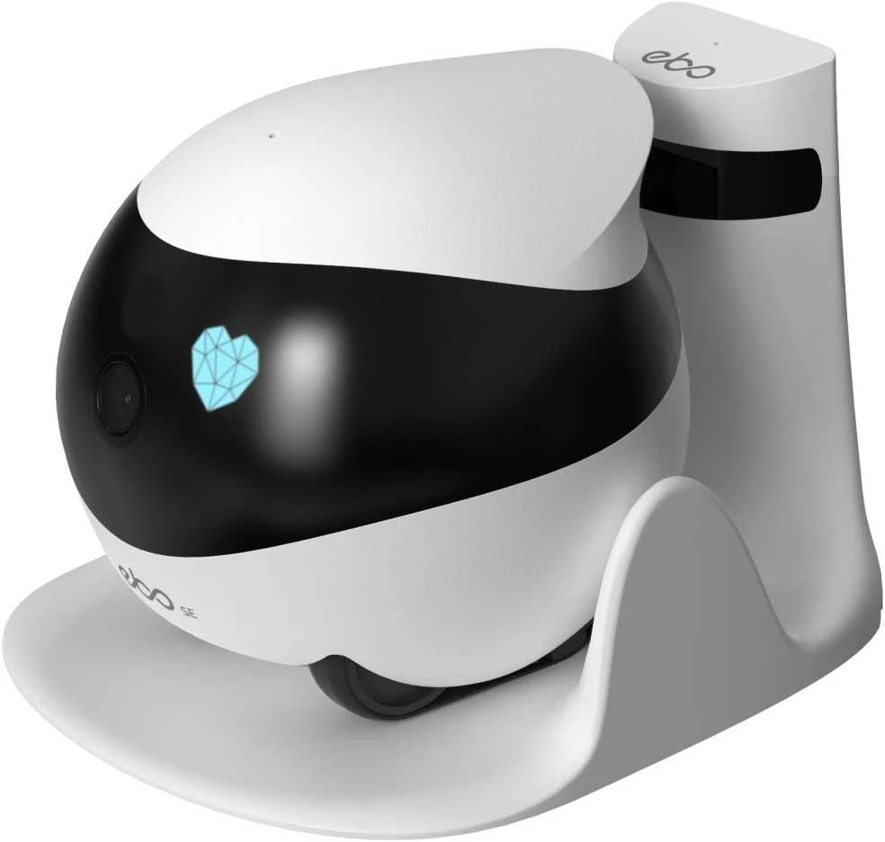 Enabot | EBO SE | Roboto IP kamera | Kompaktiška | 16 GB išorinė atmintis, palaiko daugiausia 256 GB