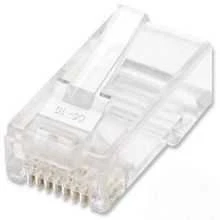 INTELLINET moduliniai kištukai RJ45 lanksčiam UTP 8P8C, Cat 6, 100 vnt.