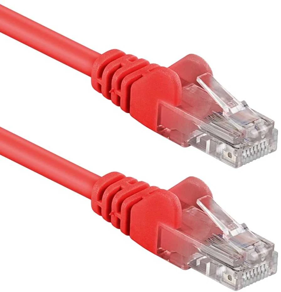 Intellinet patch 6 kat.UTP 3.0m raudonas kabelis, 342179