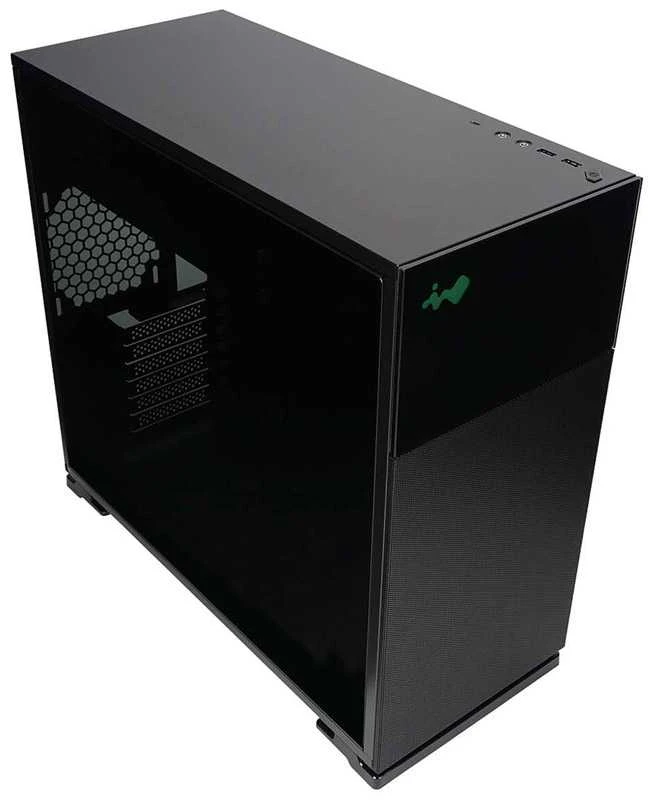 In Win InWin 127 Midi-Tower Tempered Glass – juodos spalvos