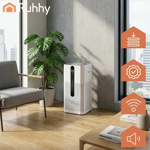 Ioniqs Oro Valytuvas Ruhhy 26816 - HEPA H12, WiFi Kontrolė