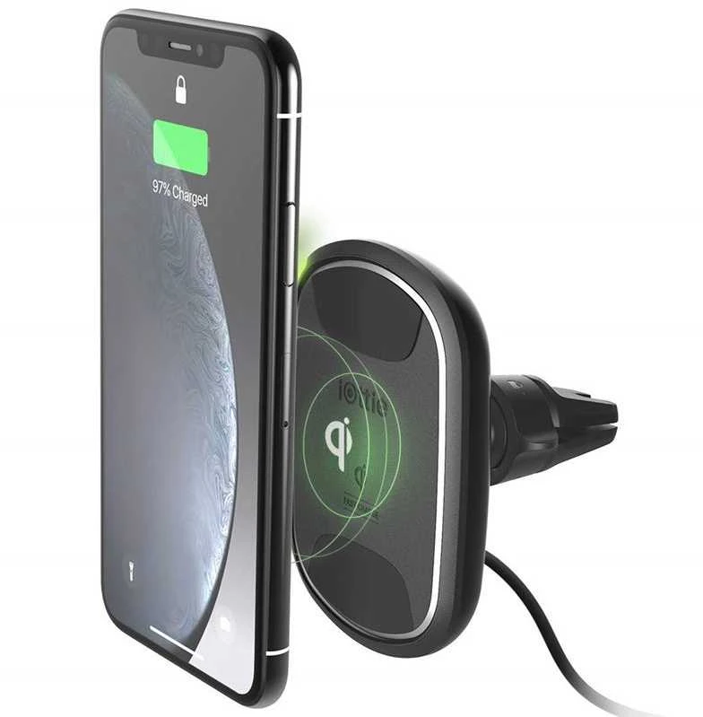 „iOttie iTap Wireless 2“ greito įkrovimo magnetinė ventiliacijos anga