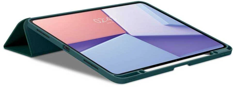 Spigen Urban Fit – dėklas skirtas Apple iPad Pro 13 M4, 2024 Midnight Žalias