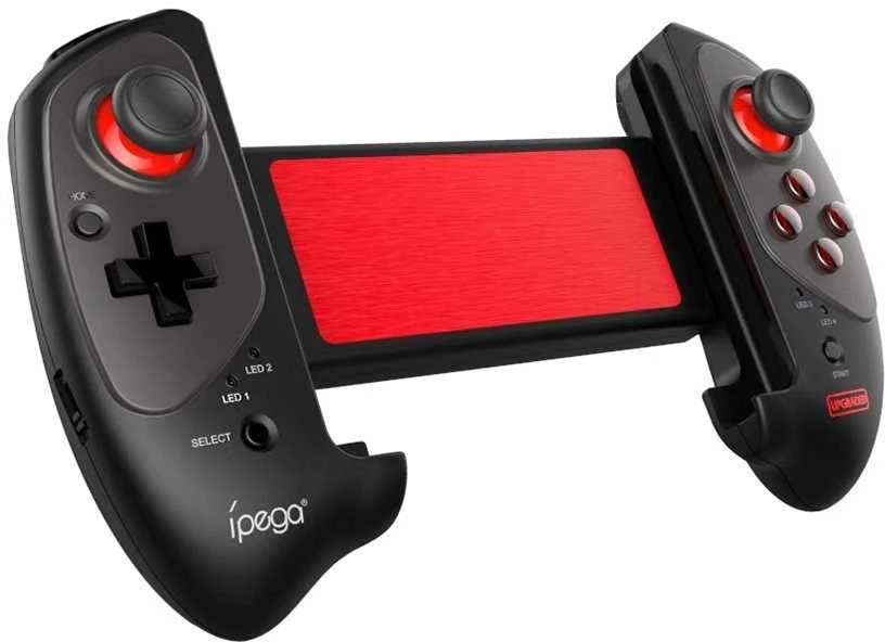 iPega 9083SH Wireless Gamepad Raudona Bat for Android/iOS/PS4/PC/N-Switch Juodas