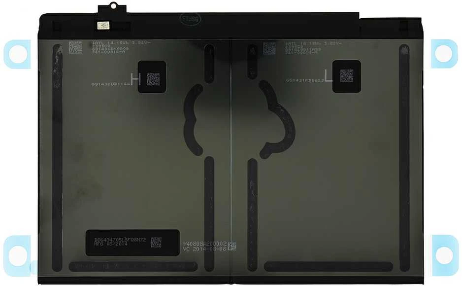 iPhone baterija, skirta iPad Air 2 7340 mAh ličio jonų (masinė)