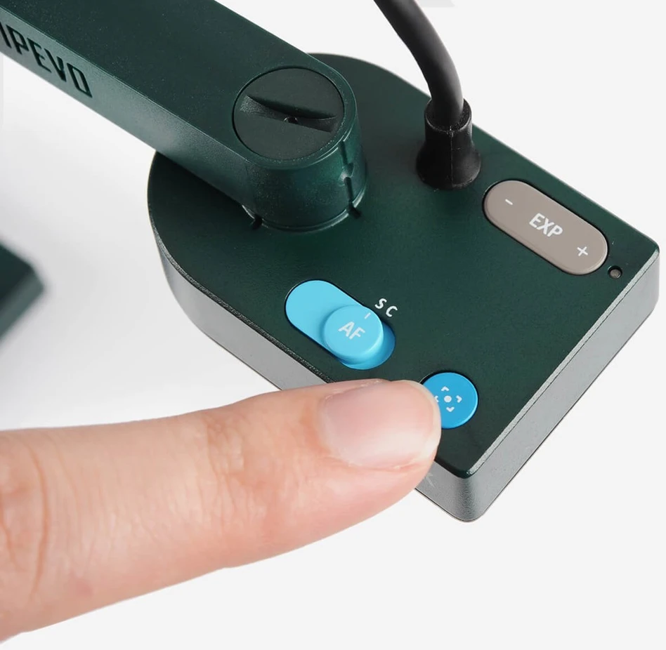 IPEVO V4K PRO dokumentų kamera Pilka USB 2.0