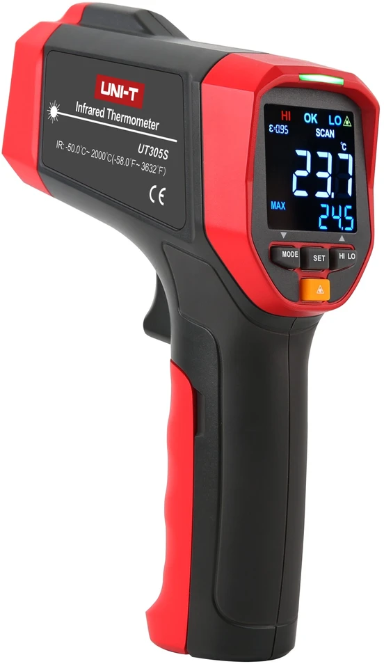 IR termometras -50~2000C; D: S santykis: 50: 1; UNI-T