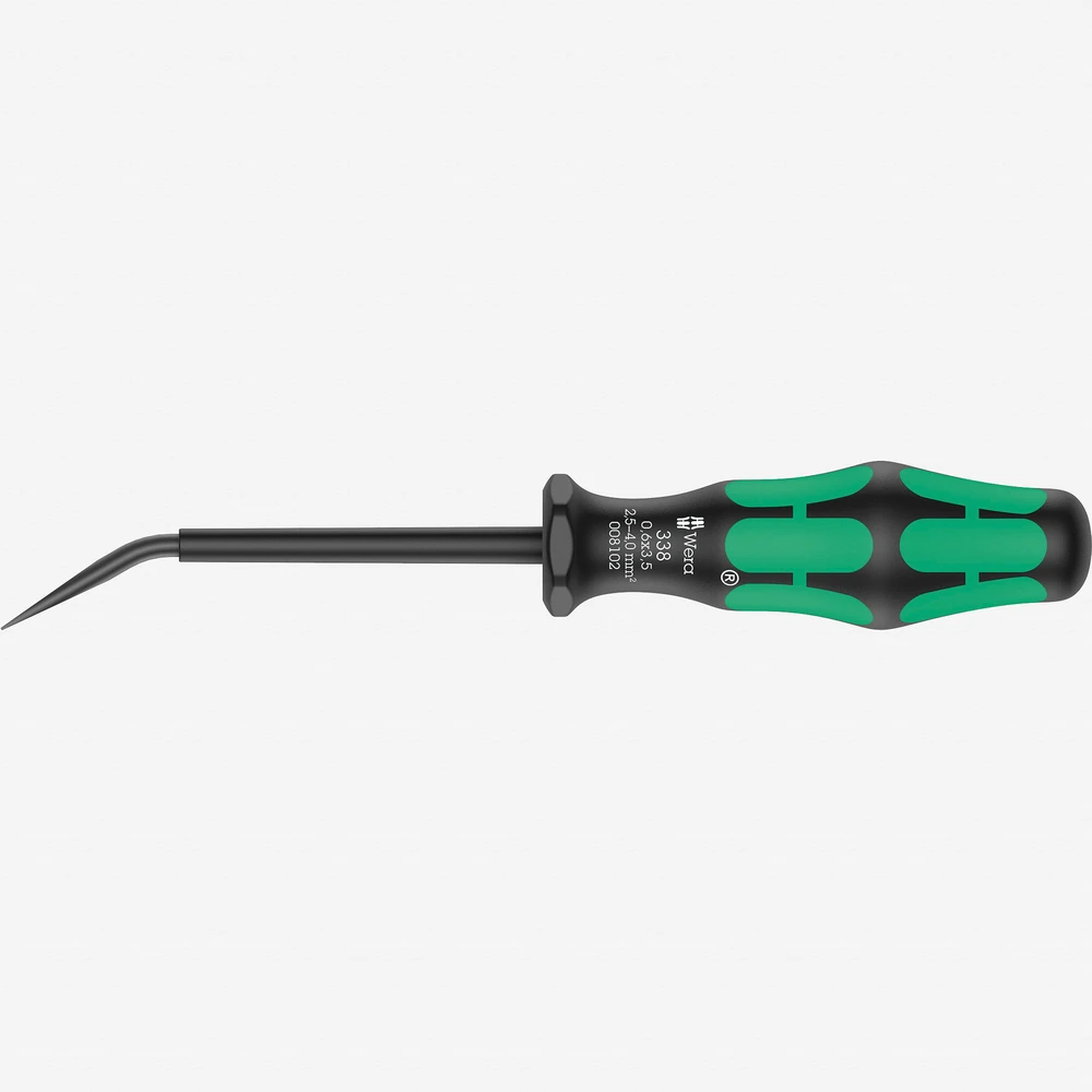 Įrankis rinklių kontaktams 0.6x3.5x81mm 008102 Wera