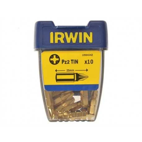 IRWIN ANTGALIS PZ2 x 25mm TIN/10vnt…..W