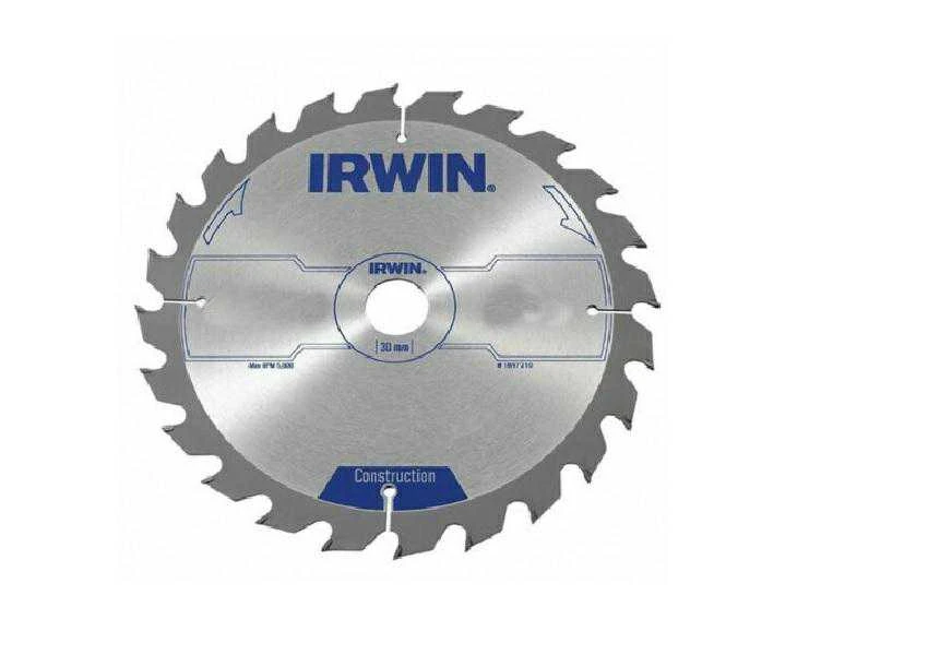 Pjovimo diskas aliuminiui Irwin; 184x2,5x30,0 mm; Z48