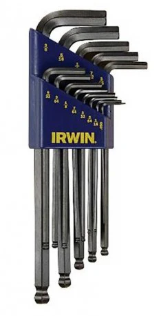 Šešiakampių raktų rinkinys Irwin T10757; 1,5-10 mm
