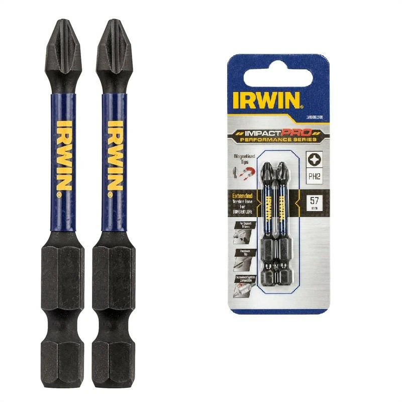 IRWIN SMŪGINIS ANTGALIS PH2 x 57mm/2vnt.