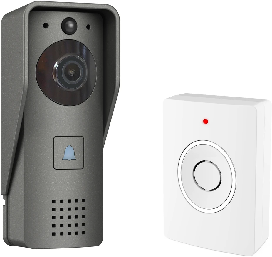Išmanioji vaizdo telefonspynė PNI House 910 WiFi HD, P2P, yala išvestis, skirta Tuya Smart programėlė, integracija į scenarijus ir išmanioji automatizacija su kitais Tuya suderinamais produktais