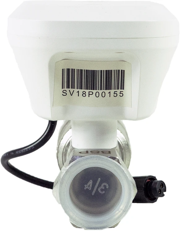 Išmaniojo vandens vožtuvo PNI SV180 PRO ir PNI CHG300 maitinimo šaltinio komplektas