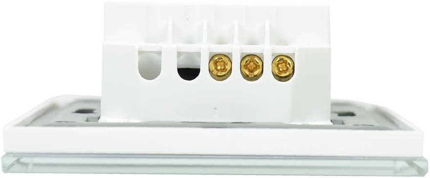 Išmanusis jungiklis PNI SafeHome PT101L WiFi jutiklinis, 10A, valdymas per „Tuya Smart“ programėlę, suderinamas su „Alexa“ ir „Google Assistant“ – su fazės laidu, be nulio