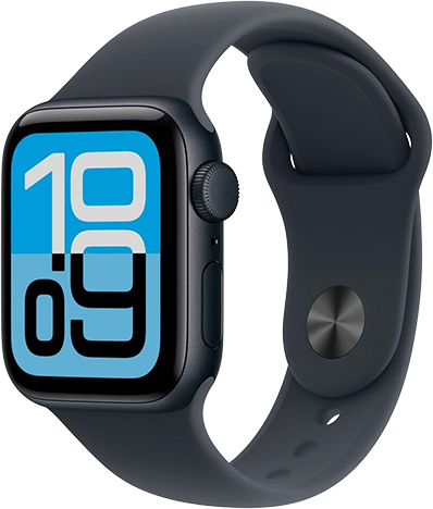 Išmanusis laikrodis Apple Watch SE 3 (2025) GPS 40mm Midnight Aliuminio Case with Sport Band S/M - Midnight