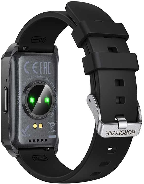 Išmanusis laikrodis Borofone Smart bracelet BD16 juodas