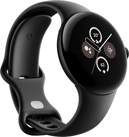 Išmanusis laikrodis Google Pixel Watch 2, Juodos spalvos