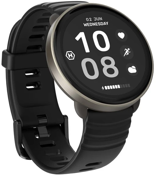 Išmanusis laikrodis Hammer Ventus | Smart watch | GPS (satellite) | AMOLED | 1.32" | Juodas