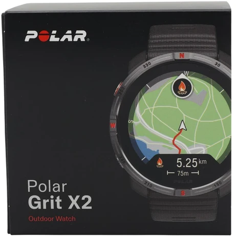 Išmanusis laikrodis Polar Grit X2 Juodas S-L