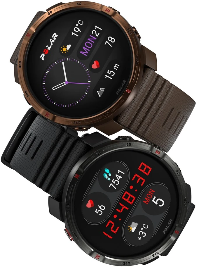 Išmanusis laikrodis Polar Grit X2 Juodas S-L